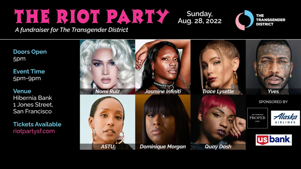 The Riot Party 2022 - Black Trans Women Inc