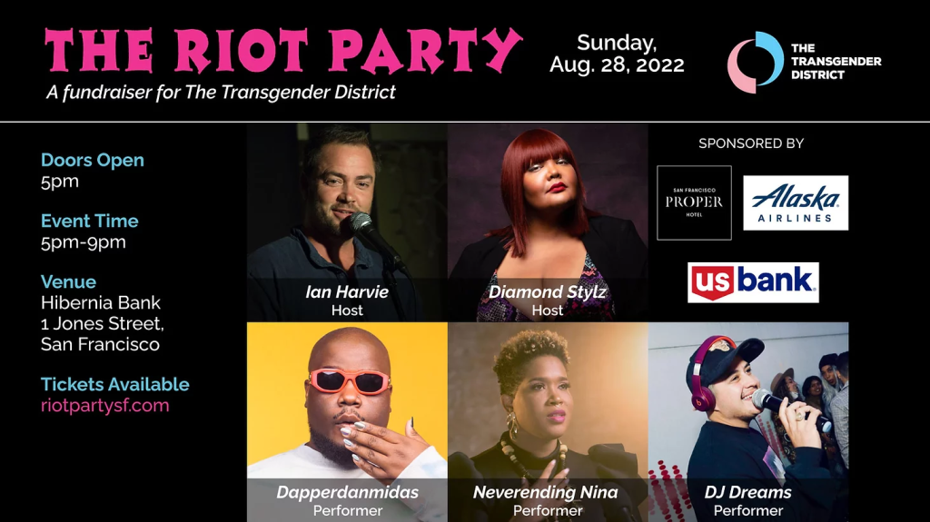 The Riot Party 2022 - Black Trans Women Inc